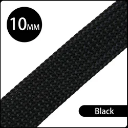 High Density Insulated PET Braid Sleeve - Custom Lengths - Premium Cable Protector Wrap - 3 Meters (Black)