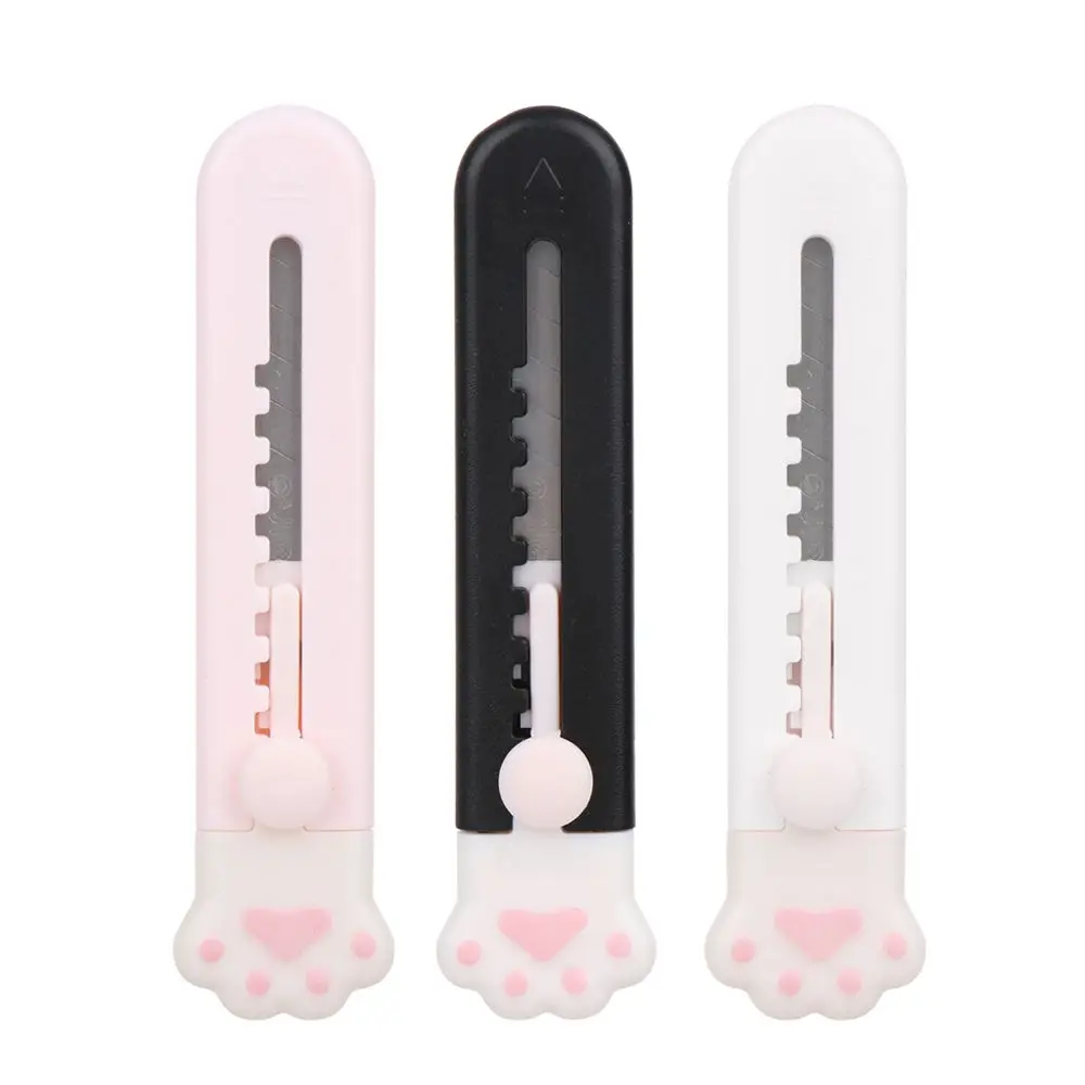 Utility Knife utility knife 1PC Mini Retractable Letter Opener Box Cutter Portable Carton Opener Paper Cutting Tool
