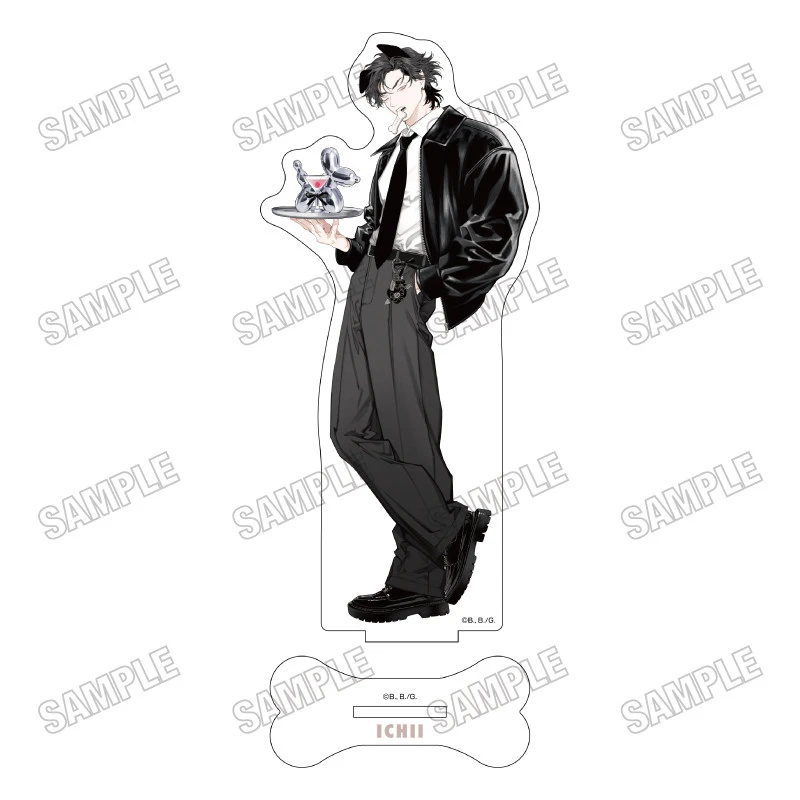 Vampire Fangs 15cm Acrylic Stand Halloween Decor Keychain