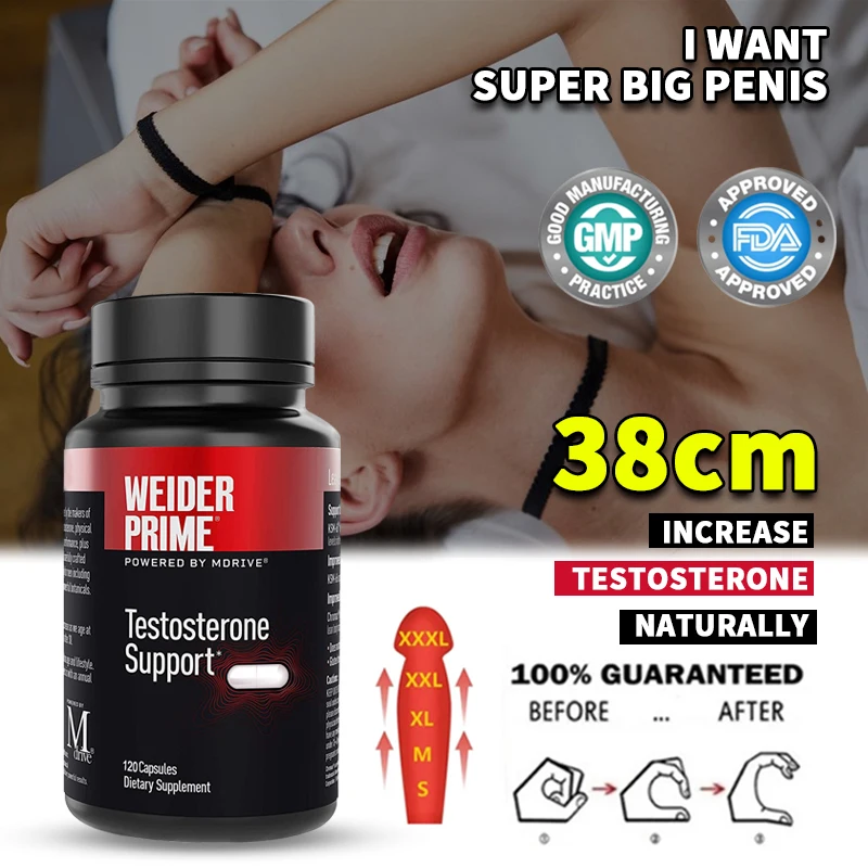 Men’s Testosterone Supplement, Health, Supports Strength and Builds