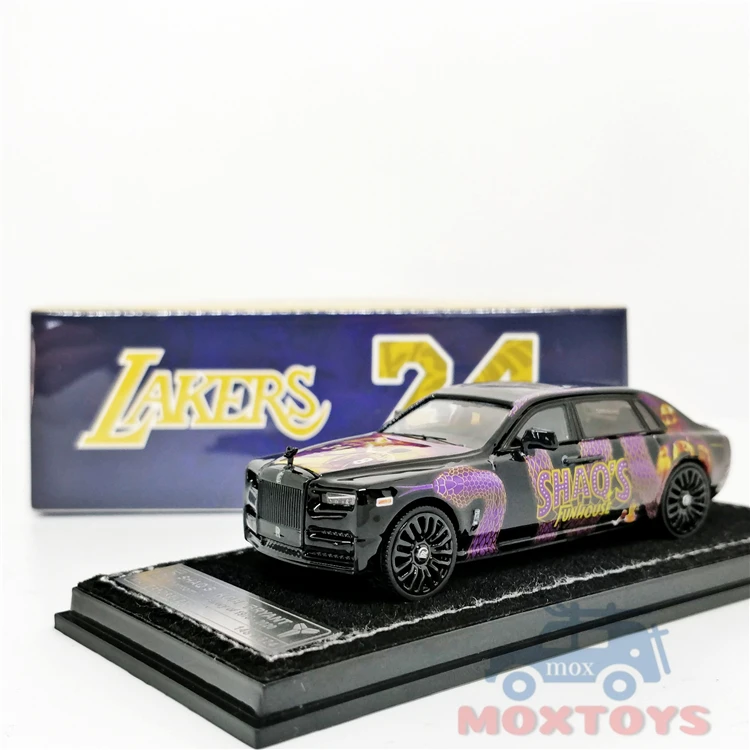 

SmallCarArt 1:64 Rolls Royce Phantom VIII SHAQ'S Diecast Model Car