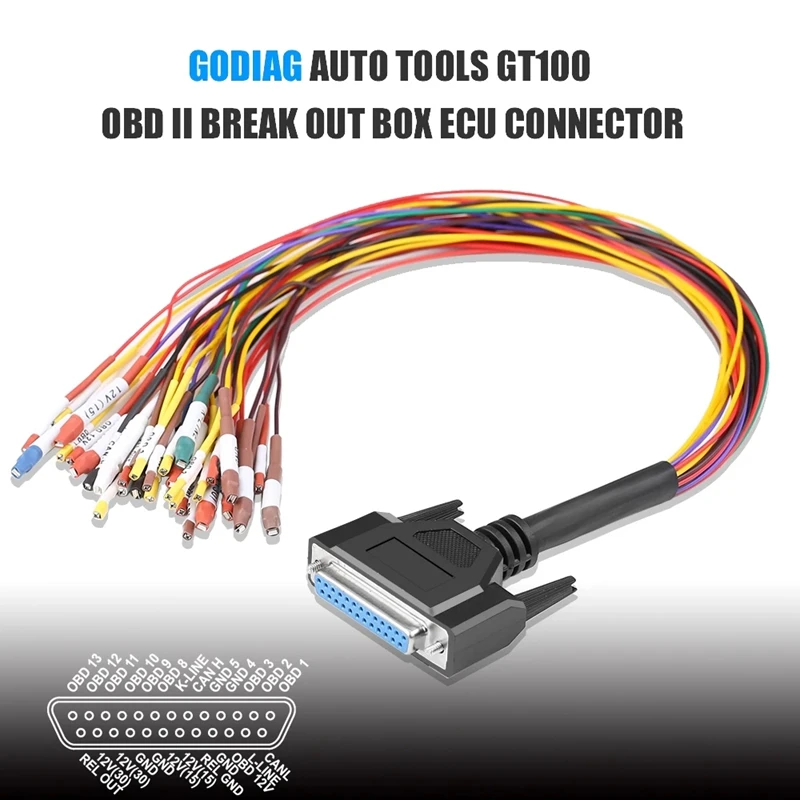 

Соединительный кабель для GODIAG AUTO TOOLS GT100 OBD II