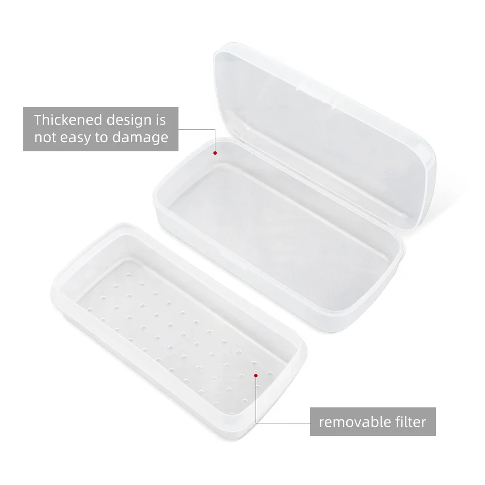 Nail Sterilizer Tray Disinfection Box Sterilizing Clean Nail Art Salon Manicure Implement Sanitize Tool Equipment Cleaner Tools for nail art tools nail tool sterilizer nail disinfection bag manicure tool disinfection box electric disinfection box nail tools cleaner