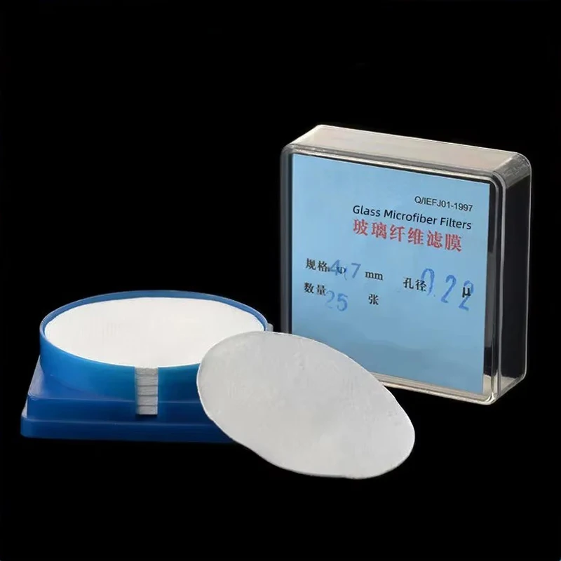 Glasvezelfilter met een diameter van 47 mm en 0,22/0,45/0,7/1,0/1,2