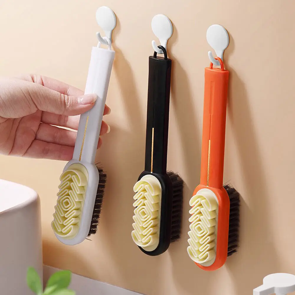 1Pc Double-Sided Shoes Cleaning Brush for Suede Nubuck Boots Bags Stain Dust Brush Leather Clothing Care Cleaner Rubber Eraser