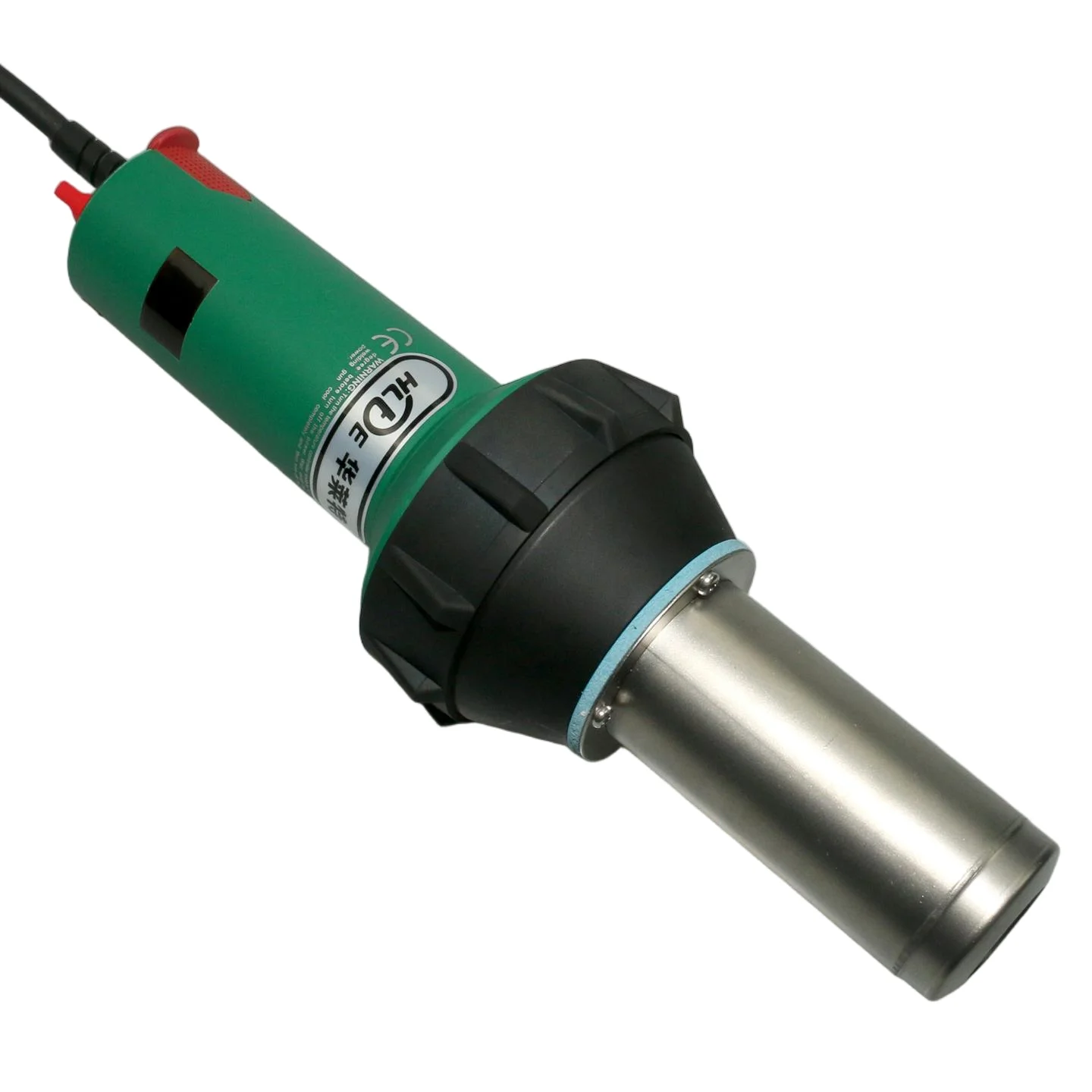 HLTE 230V 3400W 지능형 디지털 디스플레이가 있는 플라스틱 용접건, 가열 및 수축용 산업용 열풍기