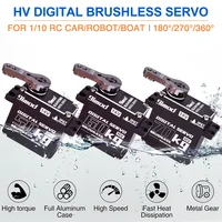 9imod 50KG 60KG 70KG Metal Gear Brushless Digital 14V High Voltage Waterproof Servo Suitable for 1/8 1/10 RC Car 1