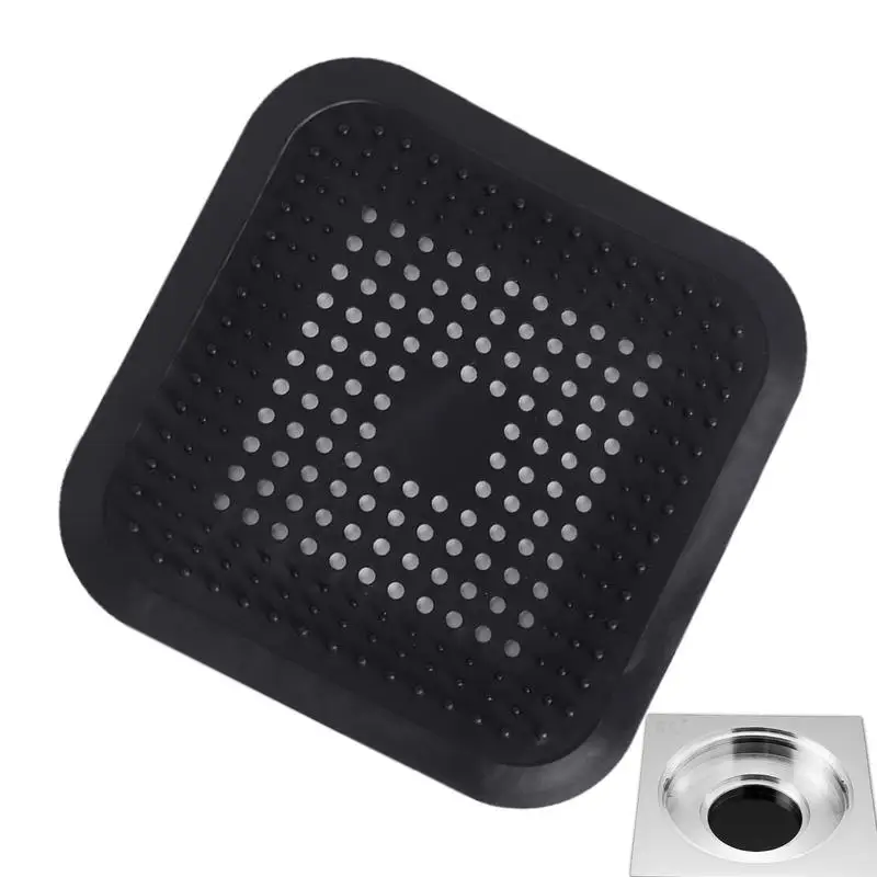 

Bathtub Stopper Hair Catchers Shower Stopper Cover Reusable Drain Protector Hair Stopper For Shower Bathtub Bathroom