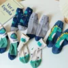 5 Pairs Boy Socks 1-12Y Kids Spring Summer Fall Cute Comfortable Mid Length 3