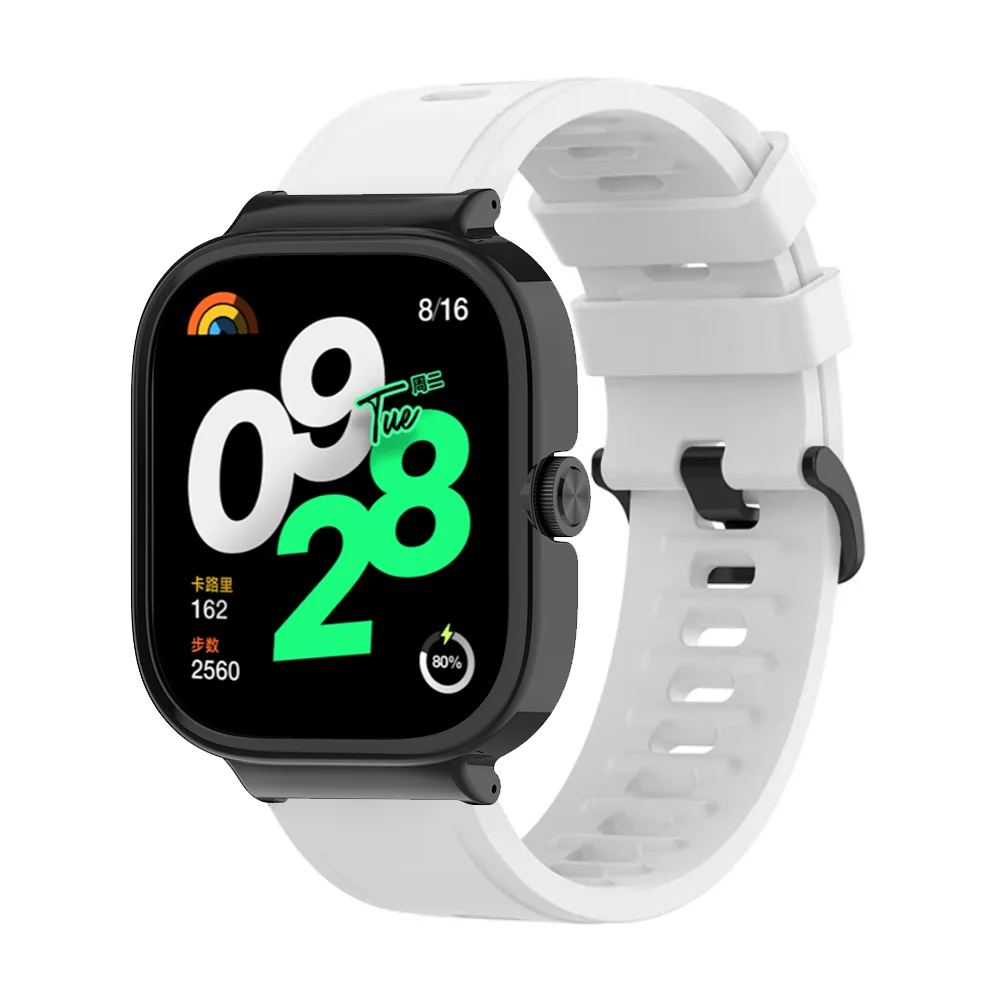 Silicone Sports Strap for Smartwatch - Versatile and Durable Watchband Accessories