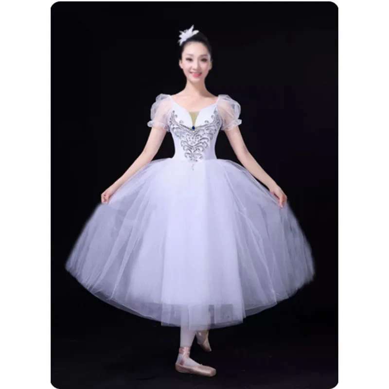 

Customized Swan Lake White Ballet Dress Long Romantic,Many Colors Ballerine Balet Costumes Retail Wholesale