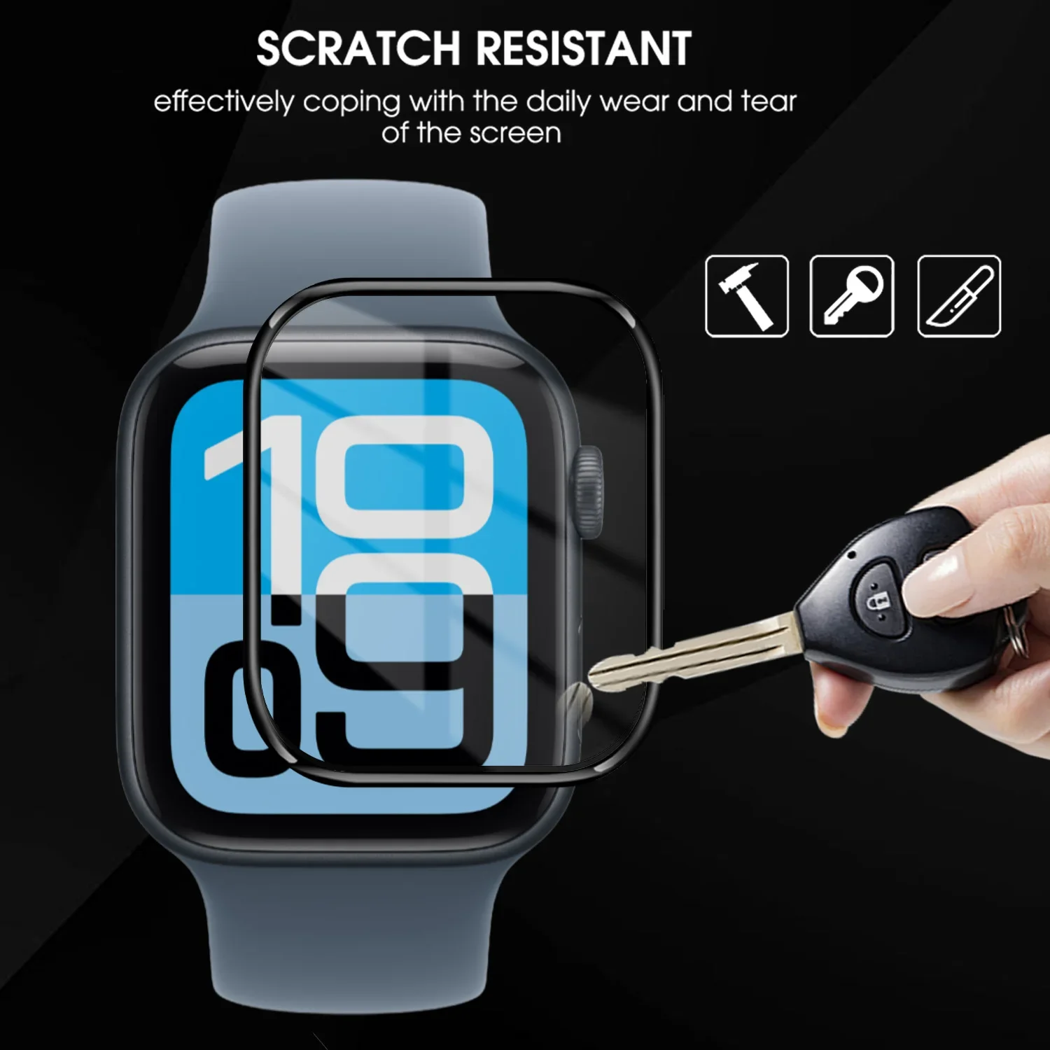 Soft Screen Protector For Apple Watch SE 3 40MM 44MM Smartwatch Cover for iWatch SE3 40/44MM Anti-scratch Protective Films