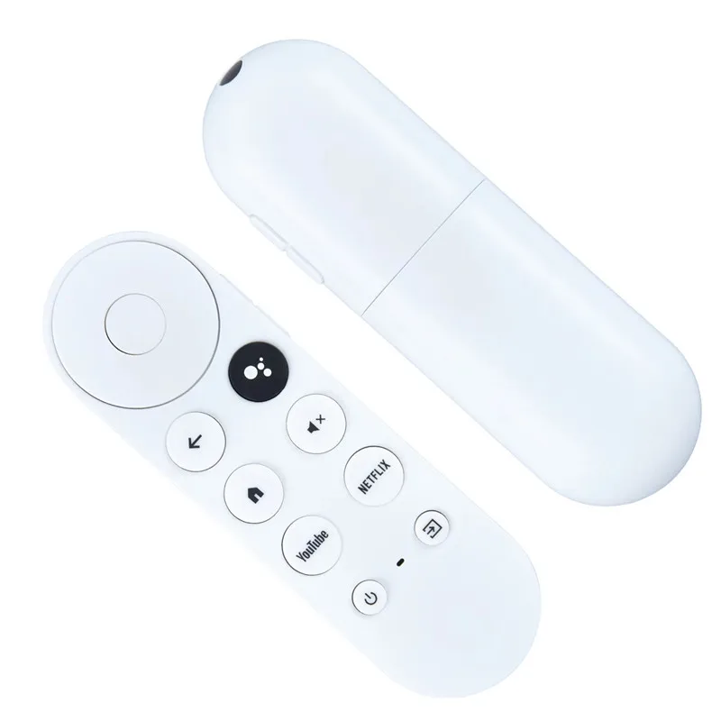 Télécommande De Remplacement Pour Google Chromecast Avec Google TV (G9N9N) - Compatible, Avec Commande Vocale Bluetooth - Remplace L'originale