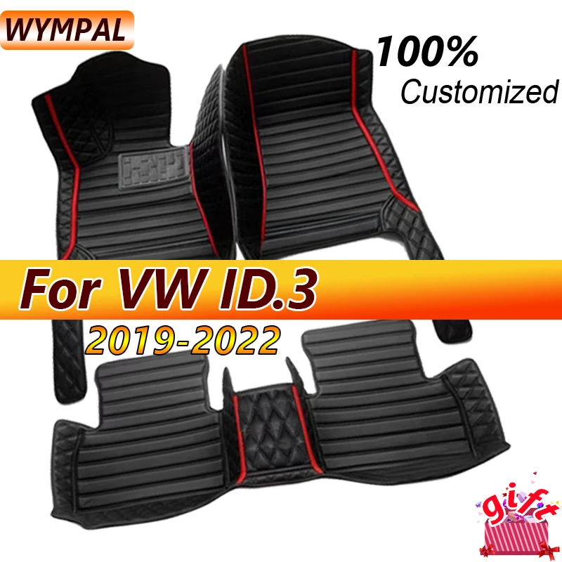 

Car Mats For VW VW ID.3 ID3 ID 3 2019 2020 2021 2022 Protective Pad Floor Mats Carpets Leather Mat Car Accessories 2020