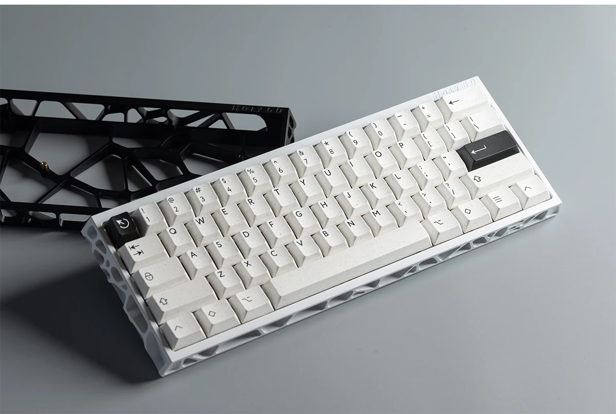 KBDfans Holy60 Mechanical Keyboard Case Custom Hollow Aluminum 60 