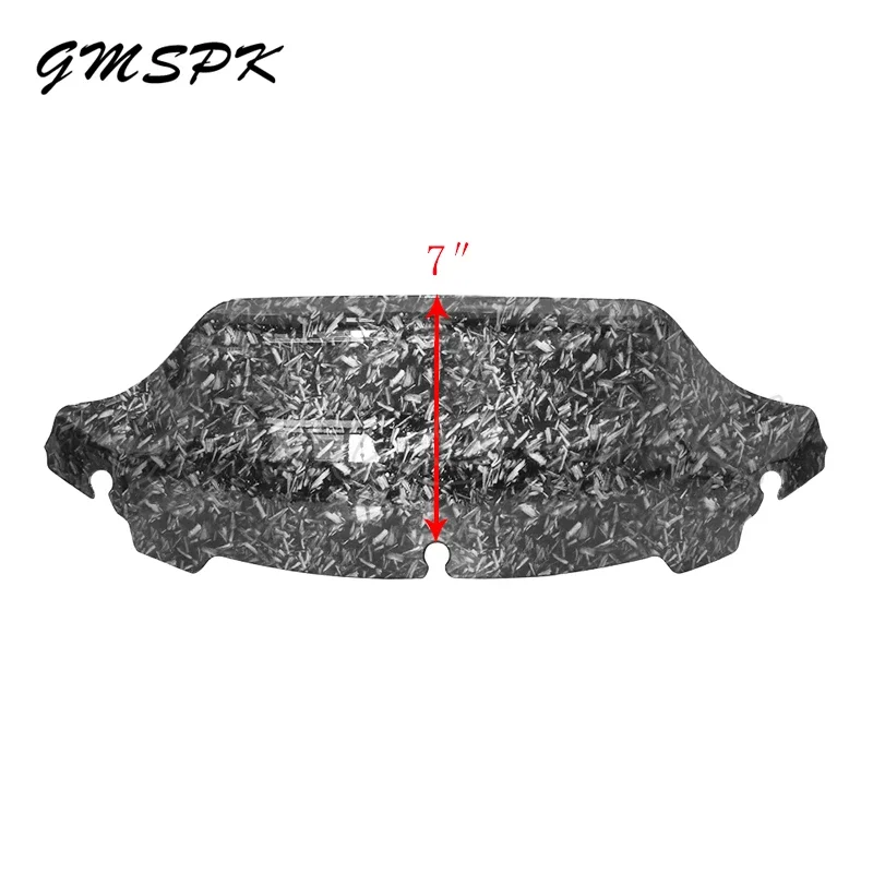 

7'' Motorcycle Windscreen Windshield Cover Motorbikes Deflector Fit for Harley Electra Street Glide Touring 2014-up
