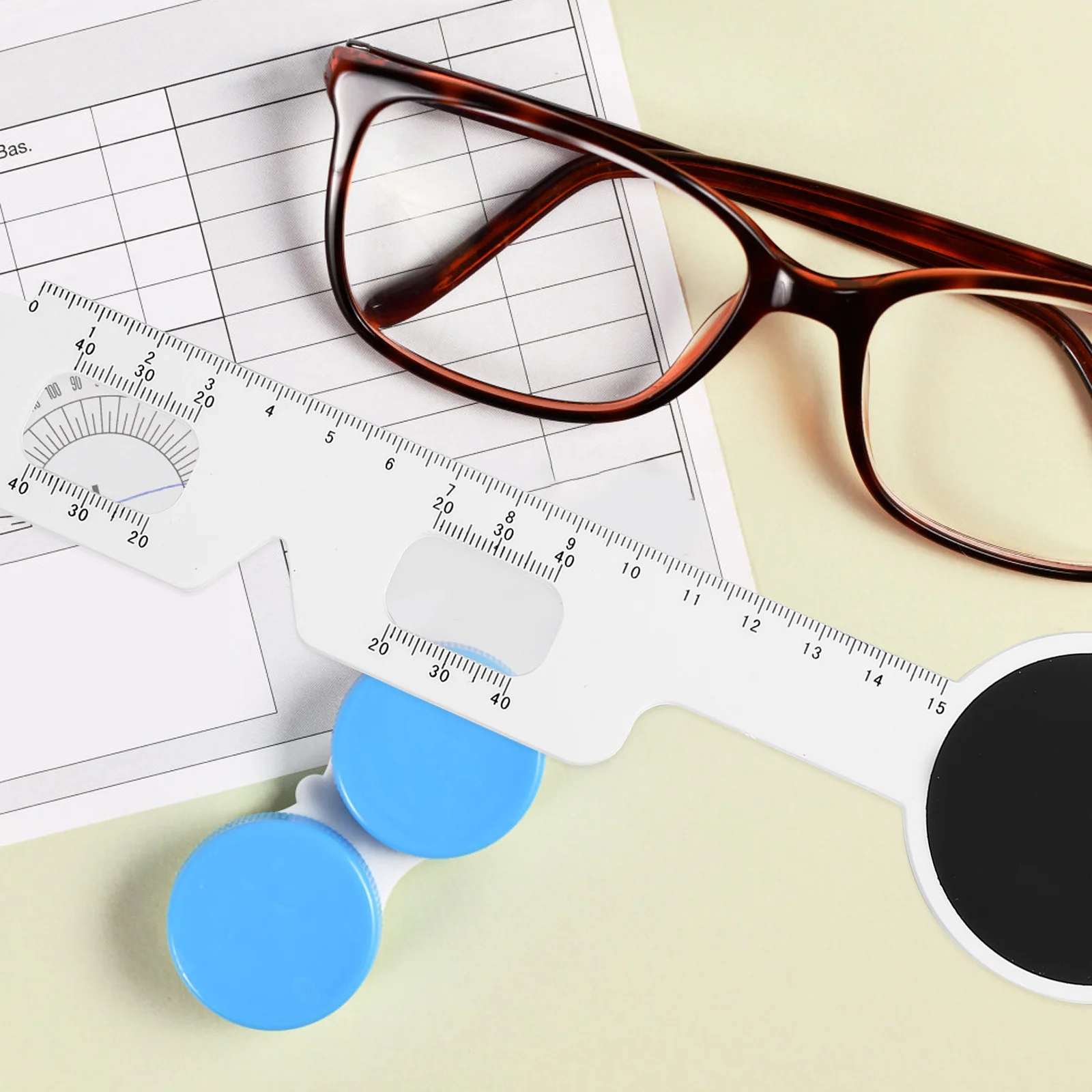 

4 шт., оптический измеритель расстояния между зрачками