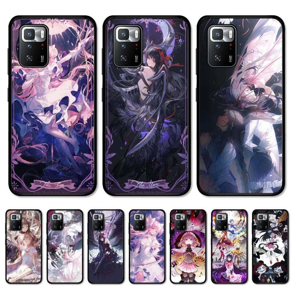 

Puella Magi Madoka Magica Phone Case For Redmi 5 6 7 8 9 10 plus pro 6 7 8 9 A GO K20 K30 K40 pro plus F3 Fundas