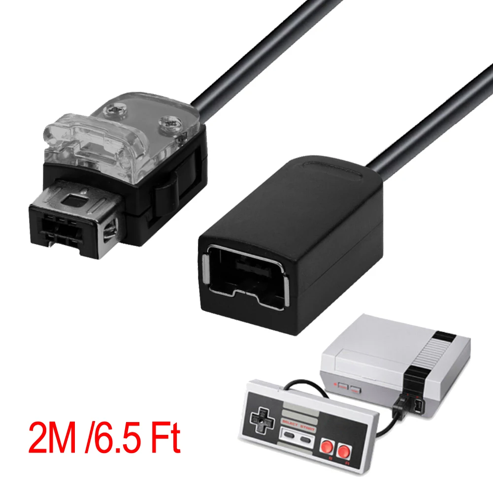 클래식 미니 NES 컨트롤러용 2M/6.5FT 연장 케이블 코드