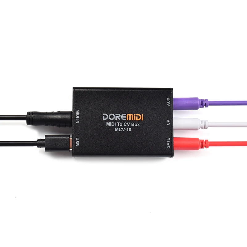 MIDI To CV Box (MCV-10) Converting MIDI Signals Into Analog Voltages
