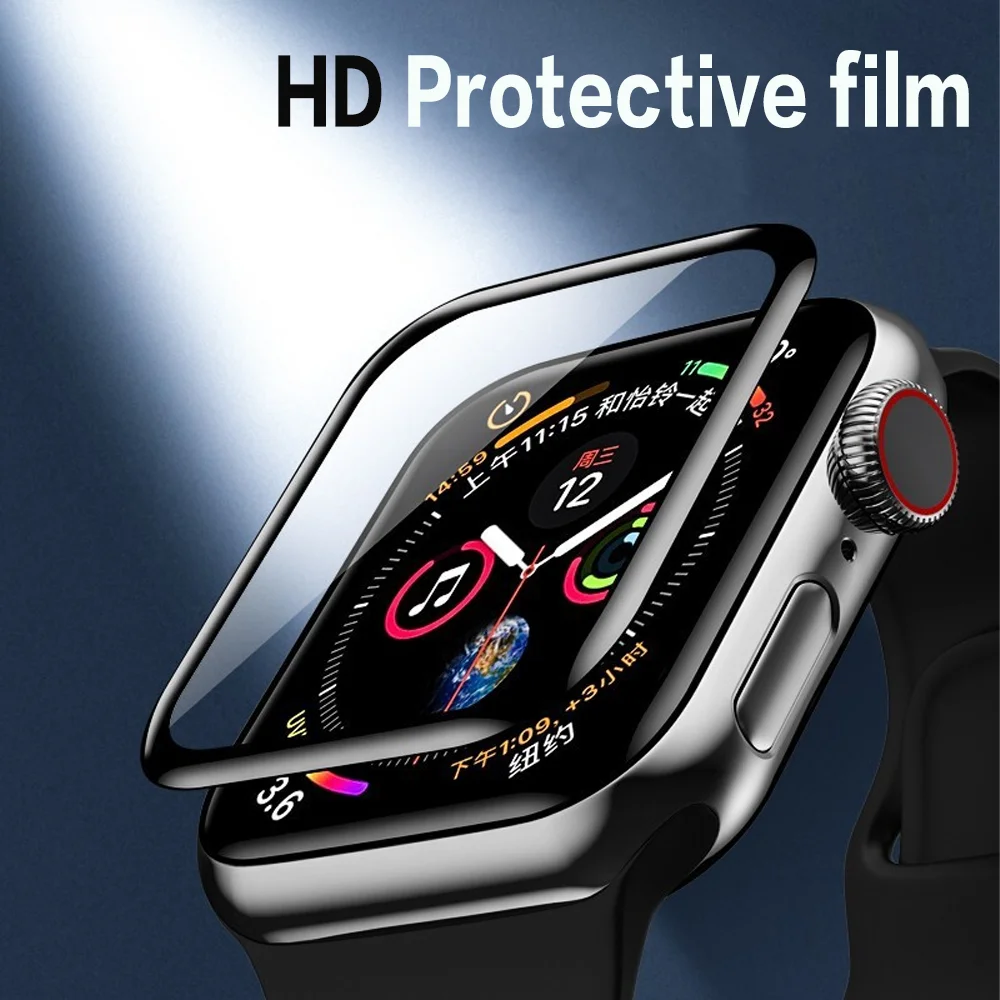 Apple Watch Glass Screen Protectors Apple Iwatch 5 44mm Glass Watch Accessories 8 Watch