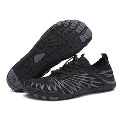 Water-Ready Non-Slip Hiking Shoes - Quick Dry & Breathable Outdoor Footwear (Black 36)