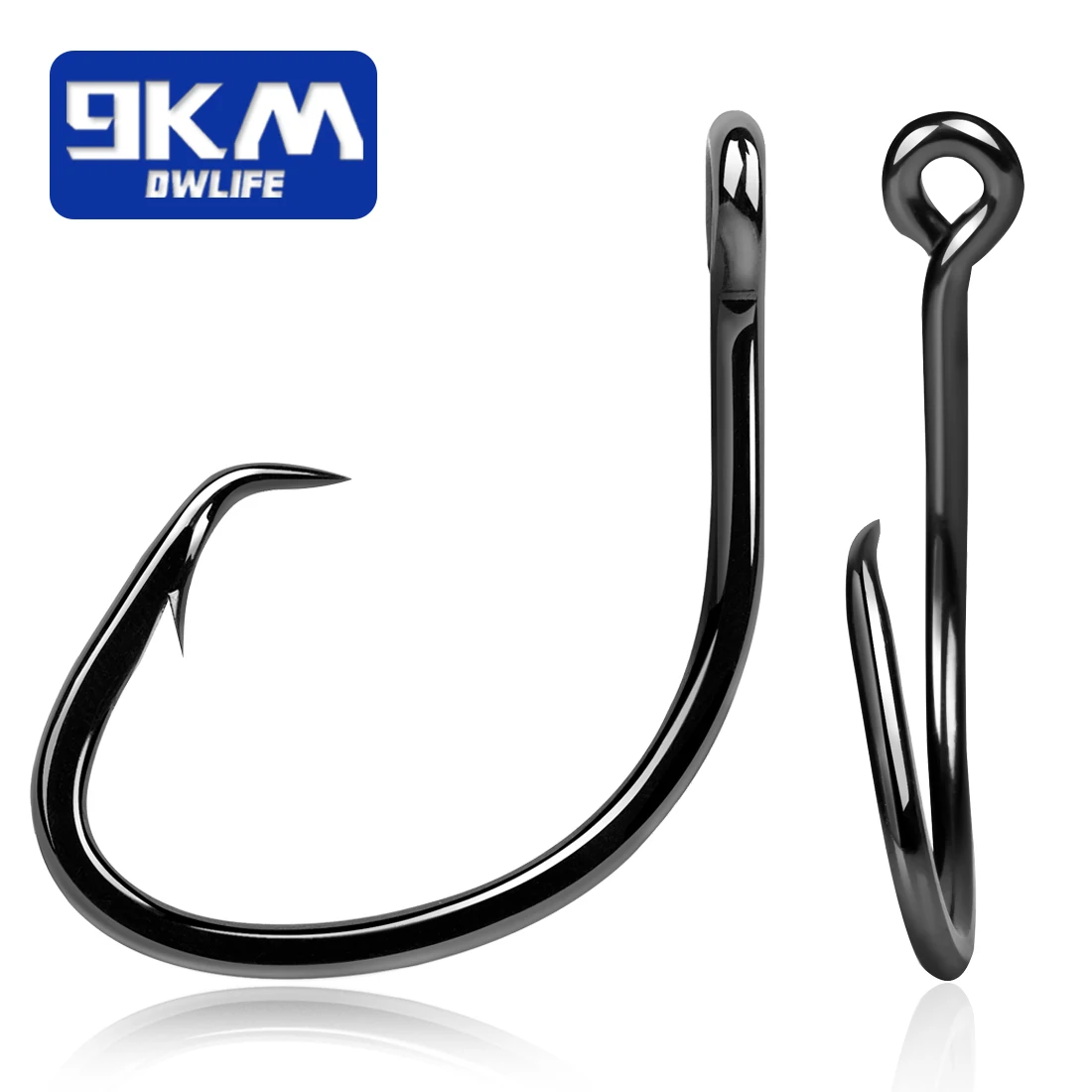 Hameçons Circulaires FishTrip - Lot 25 Pièces Pour Pêche Mer Et Rivière