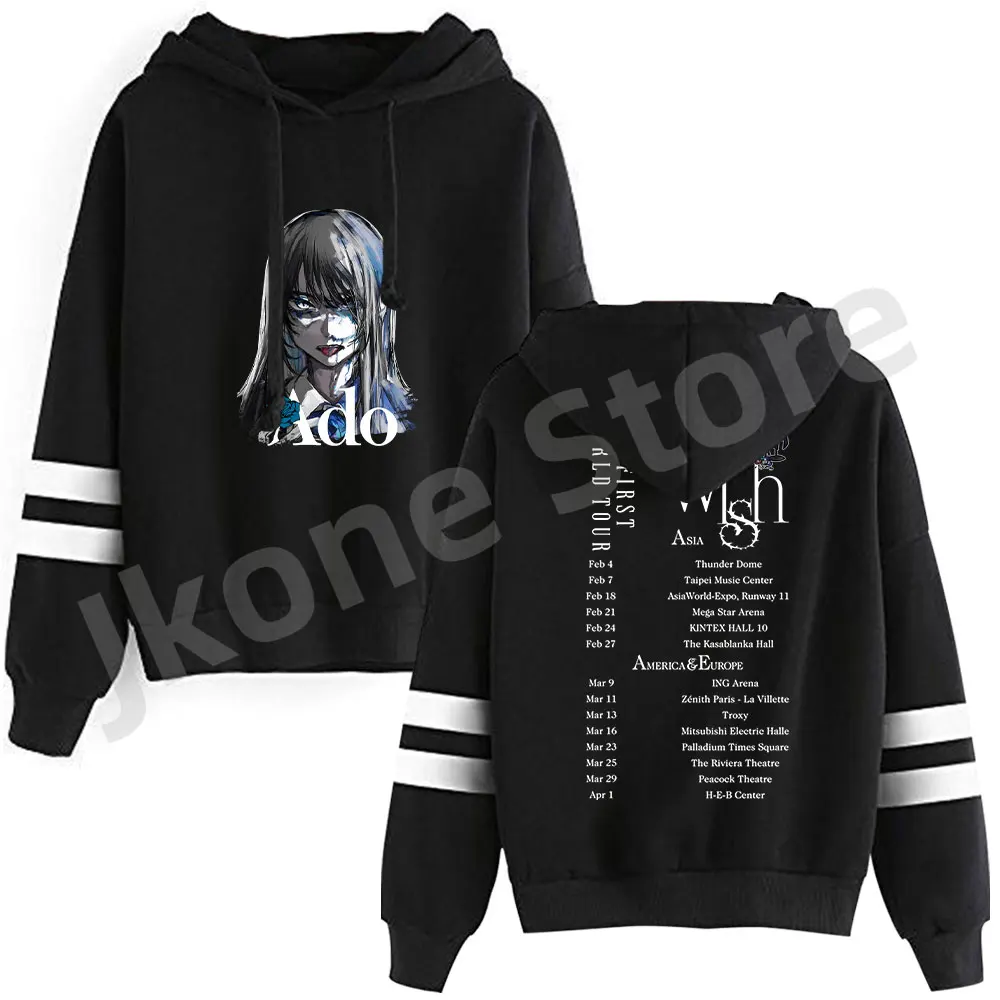 

Ado Wish Tour Merch Sweatshirts Winter Women Men Fashion Casual Singer Pullovers