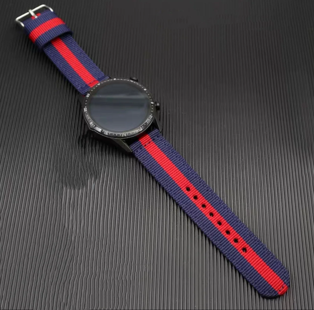 Durable Canvas Nylon Watchband – Versatile 20mm & 22mm Sizes