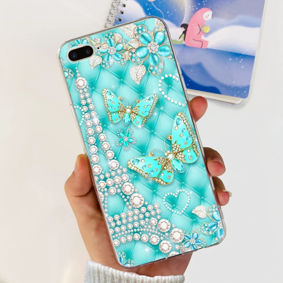 Cute Fashion Painted Slim Phone Case - Soft Protective Back Cover Bumper