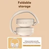 PAXA-H01 Wireless Bluetooth 5.3 Earpiece Hi-Fi Stereo Noise Canceller Game Music Earphones HD Call foldable storage Headphone 6