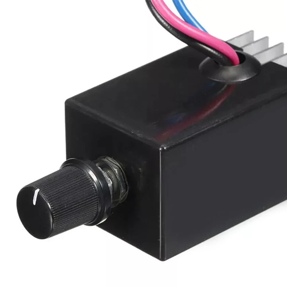 89 X 32 X 35mm 12V 24V Controller Adjustable Fan Speed Controller Heat Sink Electric Motor Rheostat