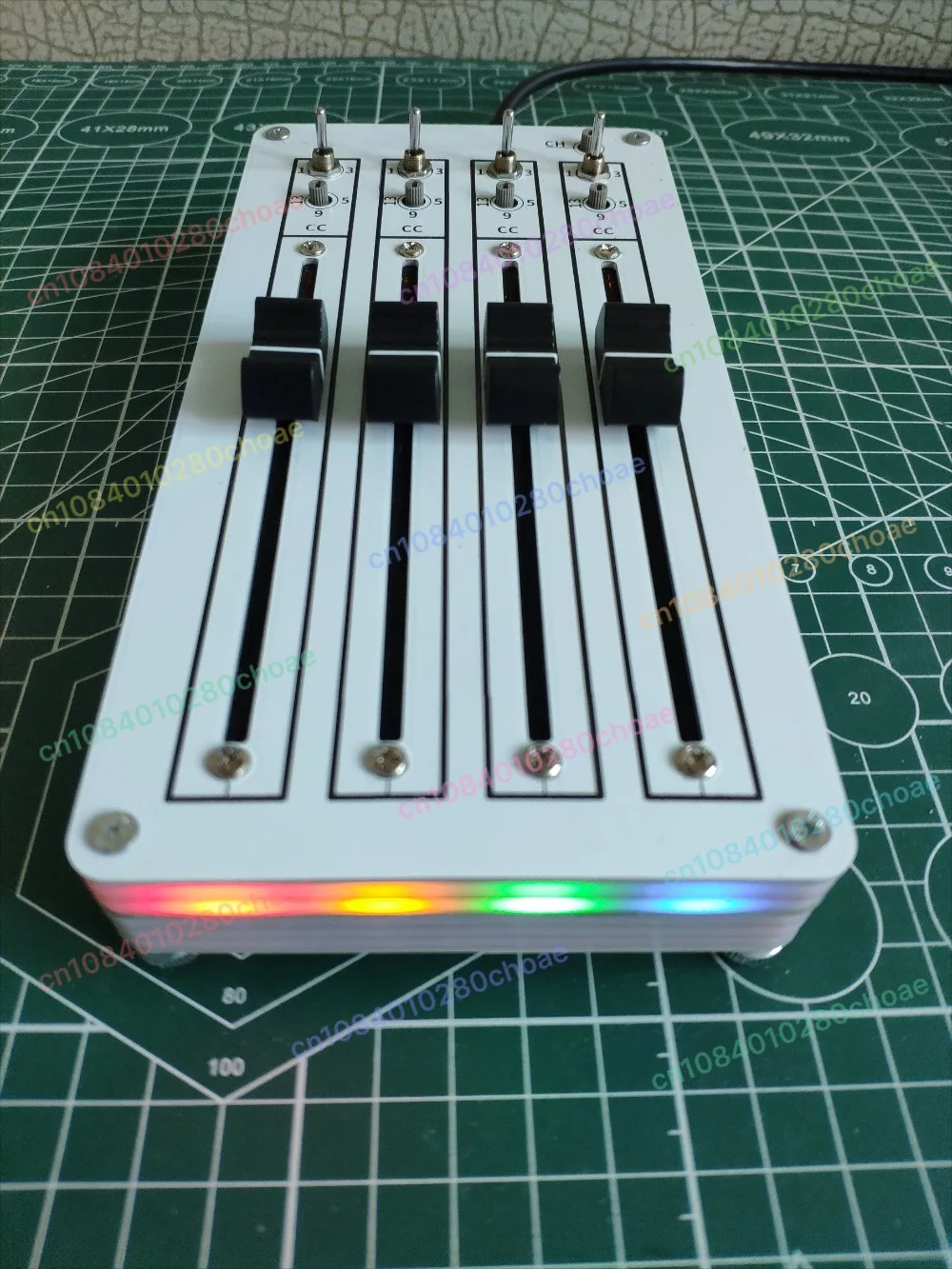 4 push computer music MIDI USB CC software host volume control device