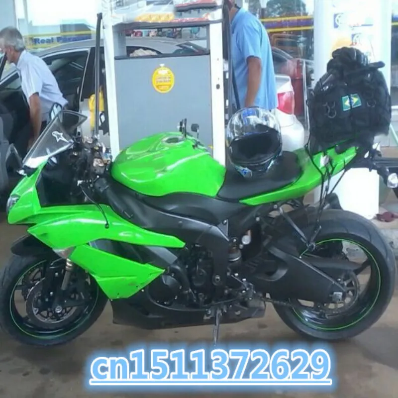 

Комплект обтекателей для мотоцикла KAWASAKI Ninja ZX6R 09 10 ZX6R 636 2009 2010 зеленый черный zx6r 09 10 комплект обтекателей из АБС