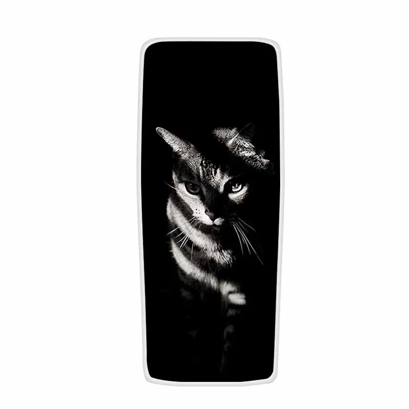 Luxury Silicone TPU Soft Transparent Case - Protective Clear Cat Design Cover