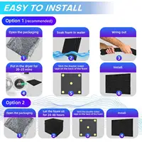 แผ่นโฟมดูดซับเสียง 96 แผ่น สำหรับผนัง ห้องอัดเสียง ป้องกันเสียงรบกวน วัสดุดูดซับเสียง 5