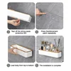 Bathroom Shelf Plastics Shampoo Rack Makeup Storage Organizer Shower Shelf Bathroom Accessories No Drill Wall Corner Shelf 6