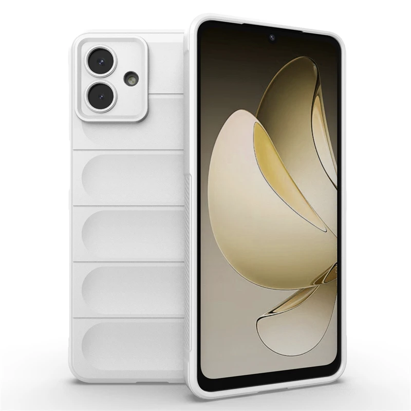 Durable Anti-Knock Soft TPU Silicone Full Back Cover in Black