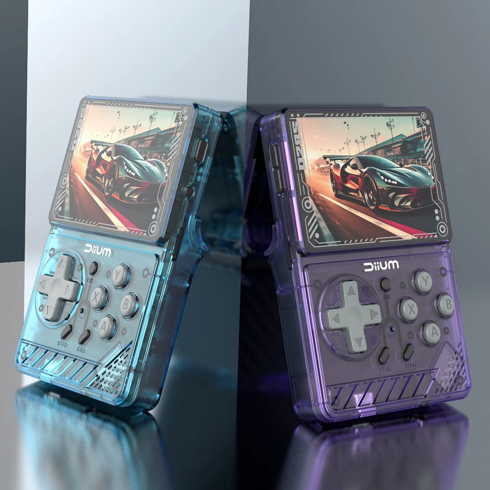 Open source D-R28S Handheld Game Console 3.5inch android11 portable retro arcade 3D dual system classic video game 10+ Simulator