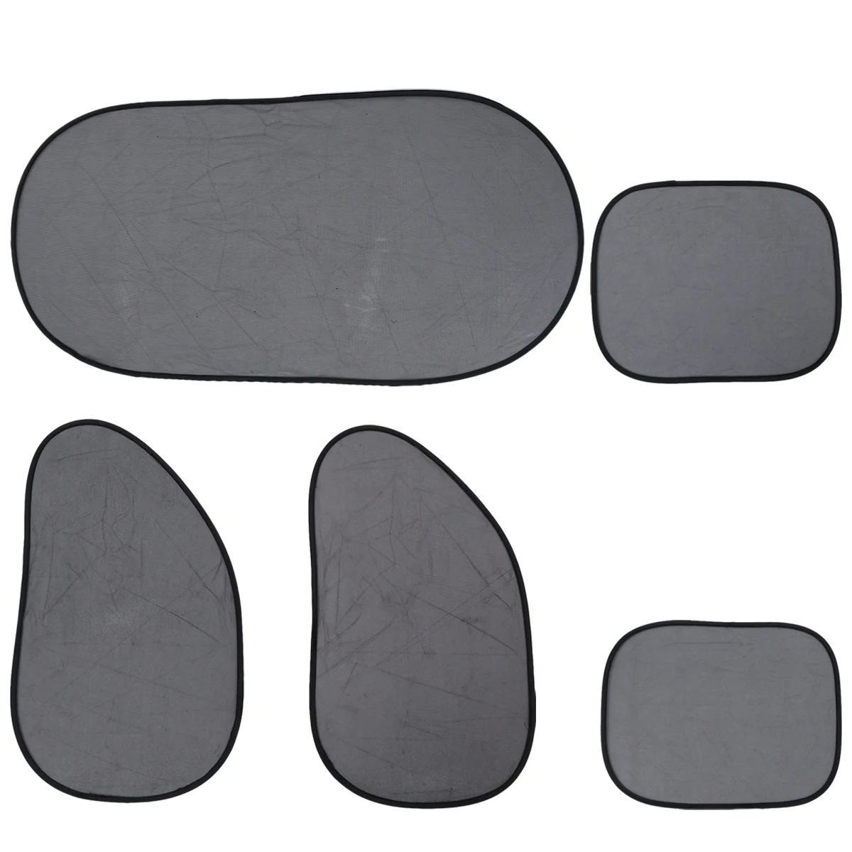 

5 Pcs Car Windscreen Cover Suction Cup Sun Visors Shade Windshield Mesh Sunshade