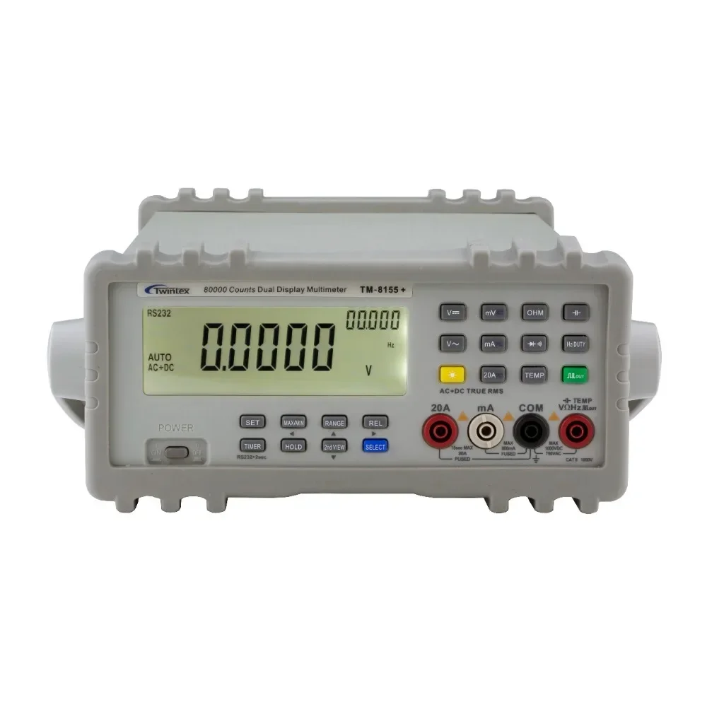 

TM-8155+ DUAL Display Ture Rms 80000 Counts Bench Digital Multimeter