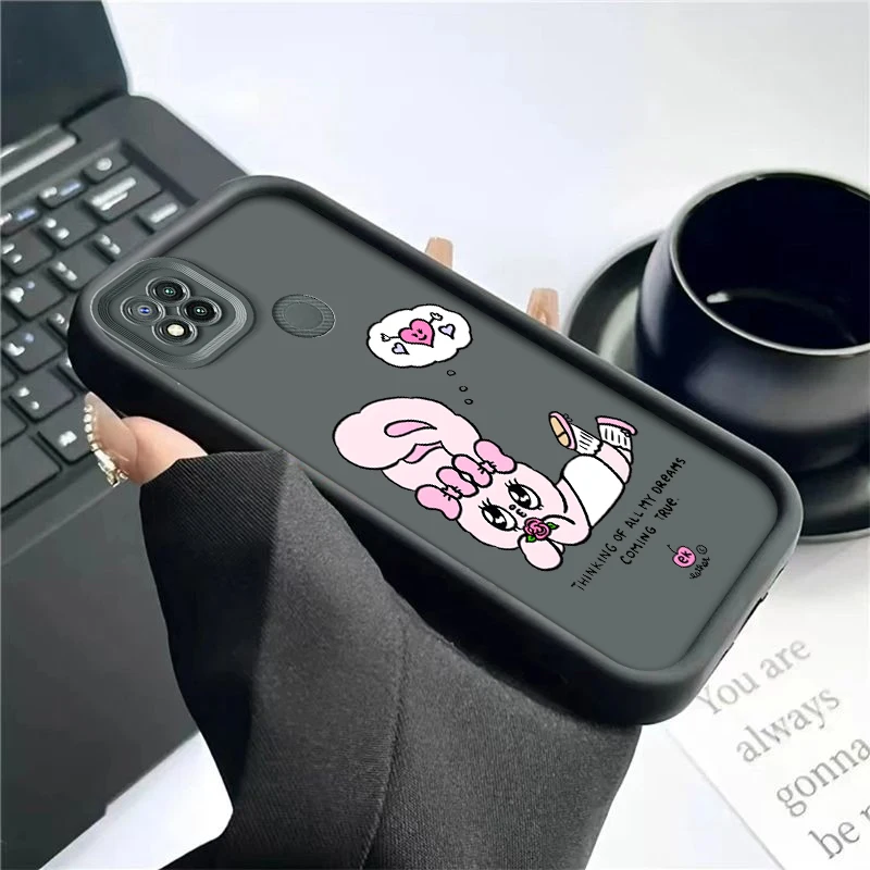 

for Redmi 10A 12C Xiaomi 10C K40 K20 NFC PRO POCO 9i A1 A2 soft Lovely shockproof cute girl phone case Casing