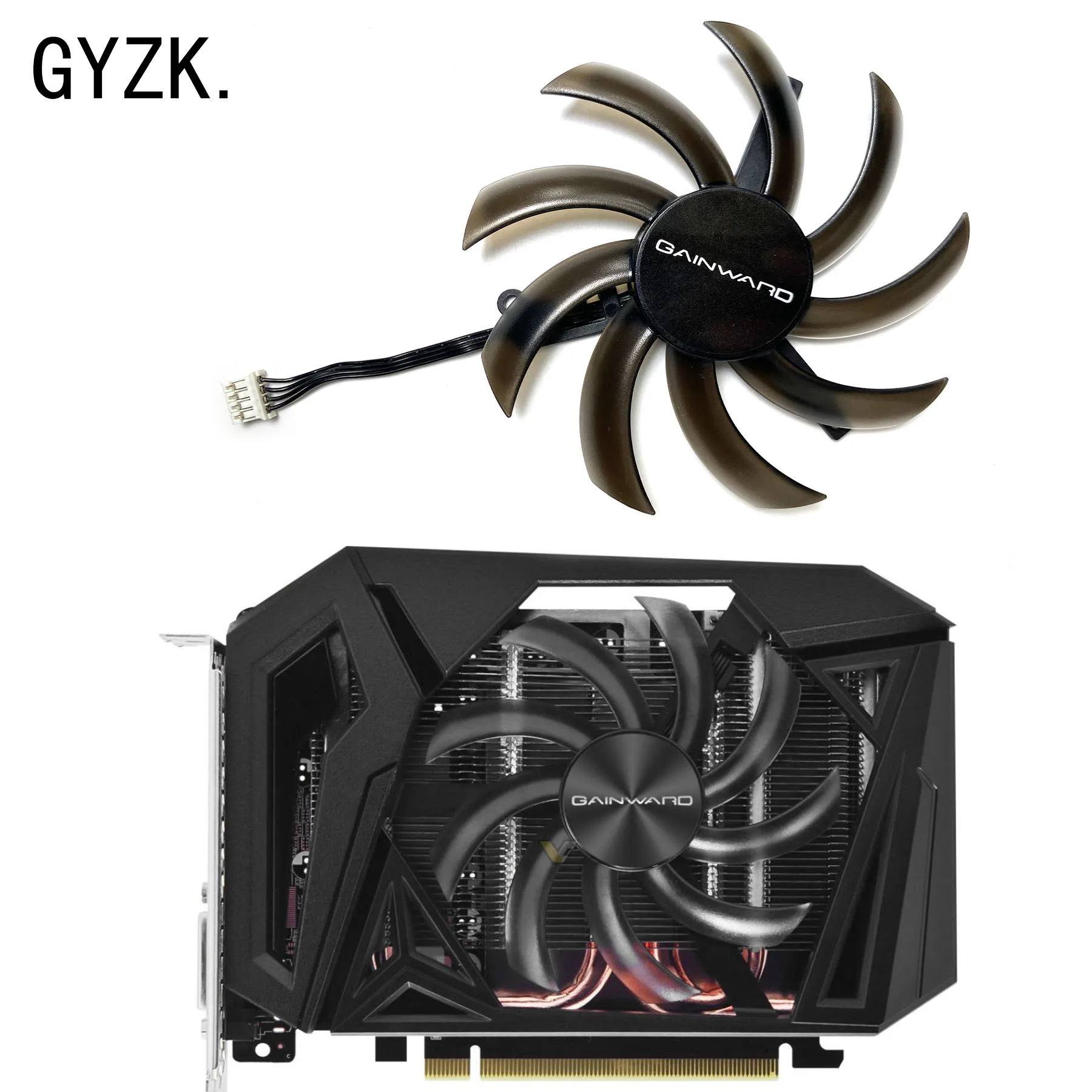 Nuovo Per Gainward Geforce Rtx2060 Gtx1660 1660Ti 1660 Super Pegasus Oc Ventola Di Ricambio Per Scheda Grafica