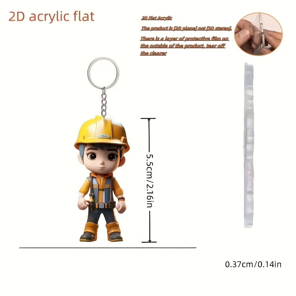 Portachiavi Creativo A Forma Di Carta Da Poker - Accessorio Unisex Per Uomini, Donne, Regalo Originale
