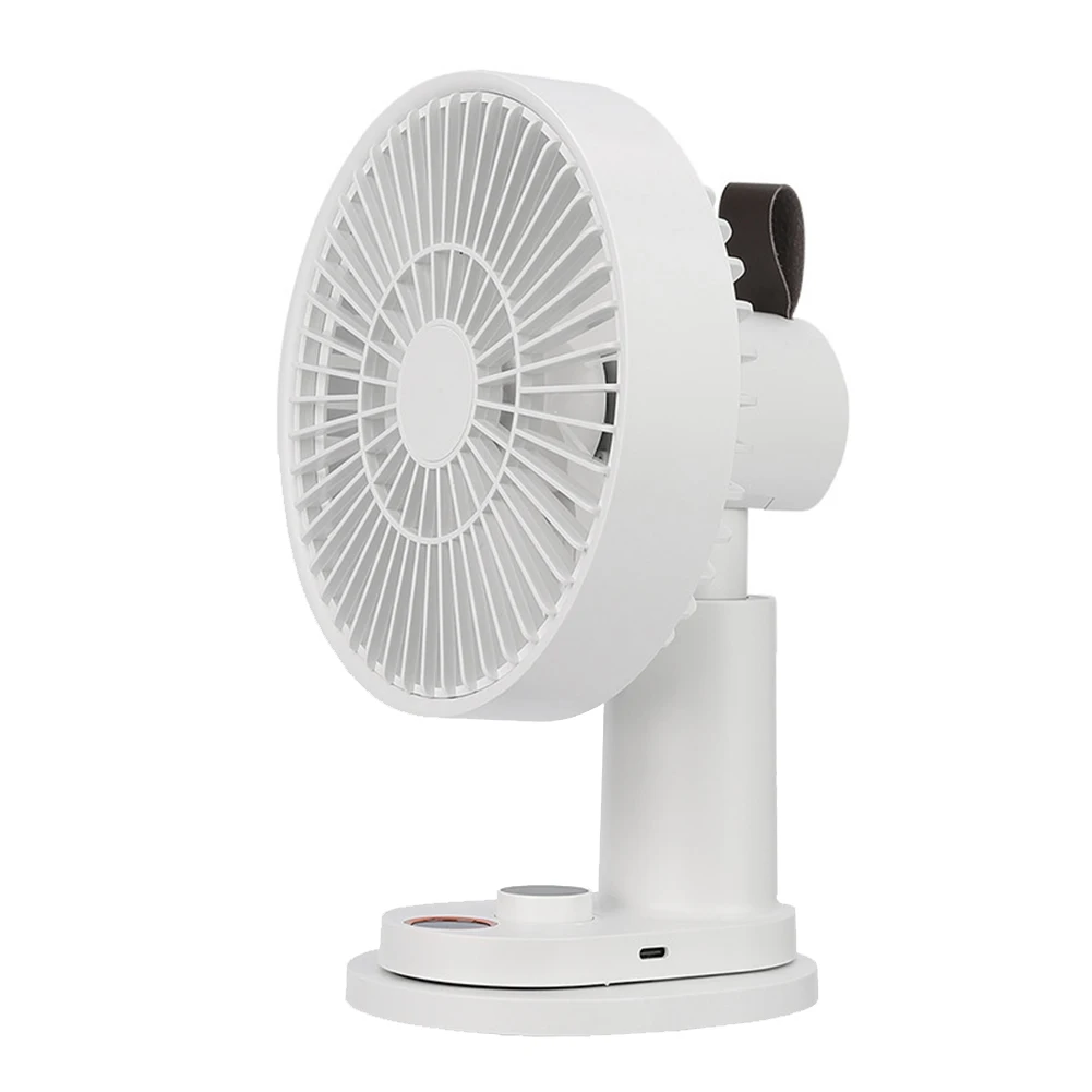 

Desktop Small Fan Portable Electric Fan with Remote Control-White