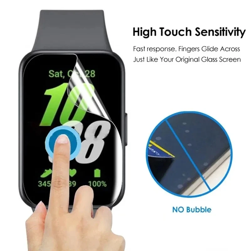 Premium Soft Hydrogel Anti-Scratch Screen Protector Film - Protective Watch Cover