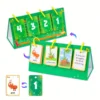 Phrase Training Flip Chart Activity Educational Learning Tool Word Games Special Education Speech Therapy Teacher Teaching Aids 5