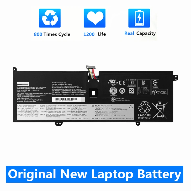 

CSMHY Оригинальный Новый 60Wh L18C4PH0 Аккумулятор для ноутбука Lenovo Yoga C940 C940-14IIL 81Q9 5B10T11585 5B10W67374 5B10T11586 L18M4PH0