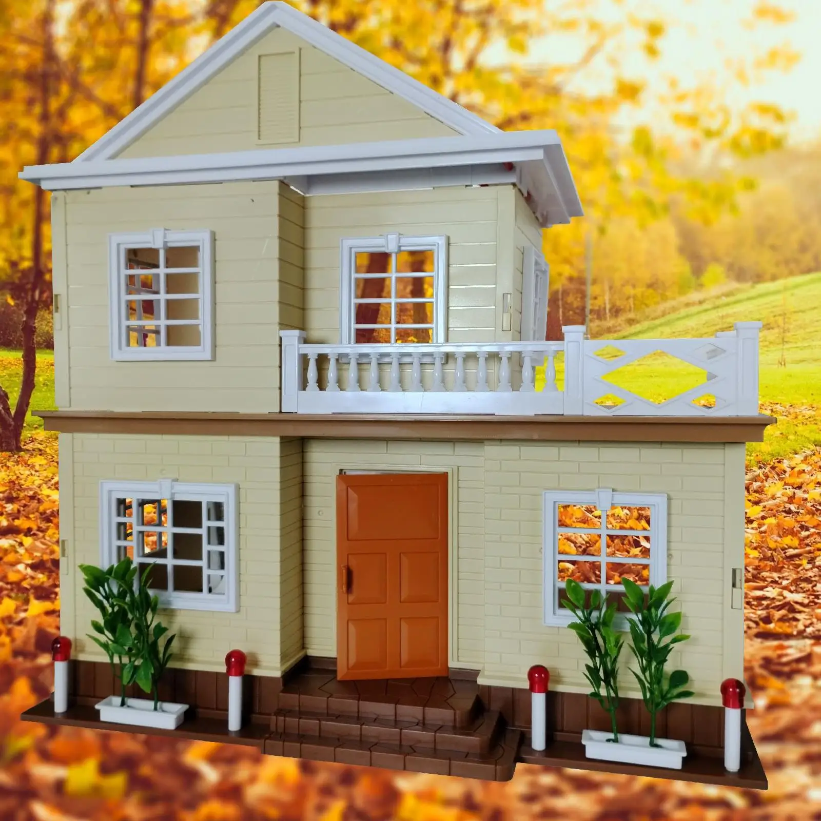Miniature Dollhouse Kit for Girls, Animal Families Playset, Kawaii Doll, Anime Figure Dolls, Collectible Toys 2