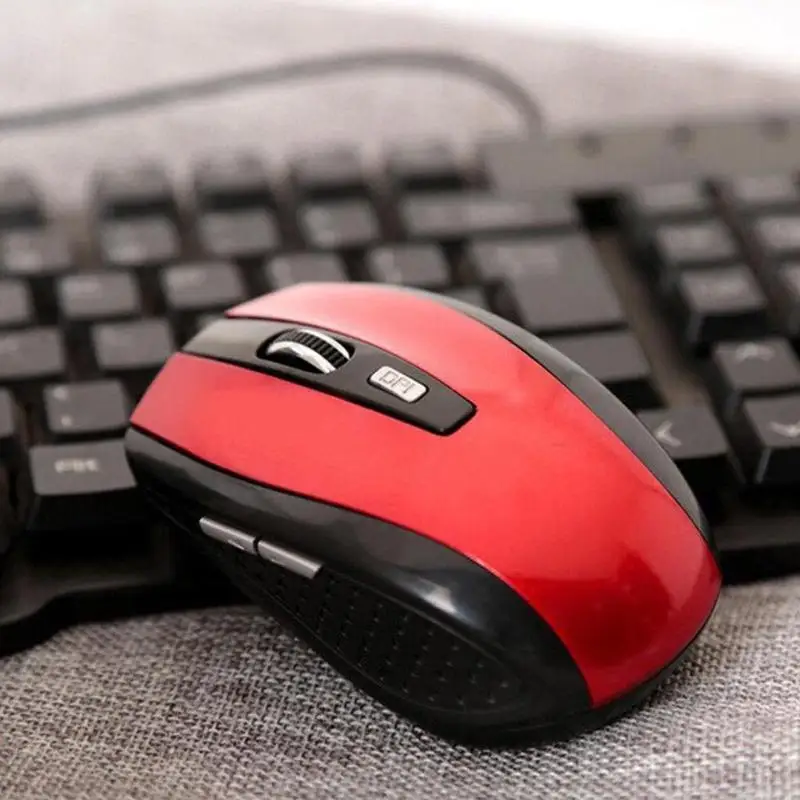 2.4G Wireless Mouse Bluetooth Mouse Ergonomic Mute Buttons Mouse For MacBook Tablet Laptops Computer PC